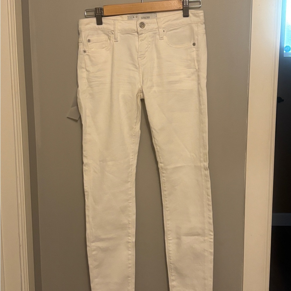 IRO White Skinny Jeans
